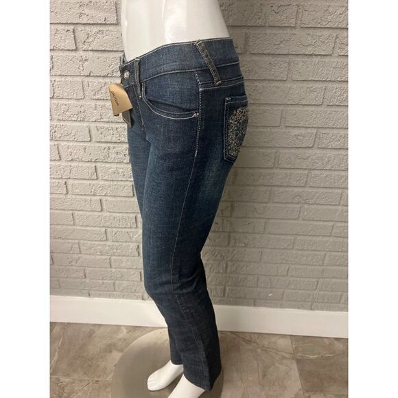 Decko Premium Beaded Low-Rise Jean Size 10 - Picture 4 of 10